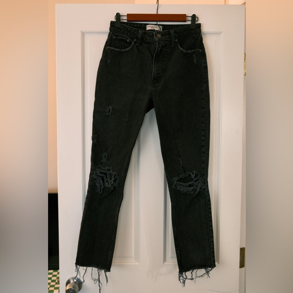 Abercrombie Curve Love High Rise Skinny Jeans